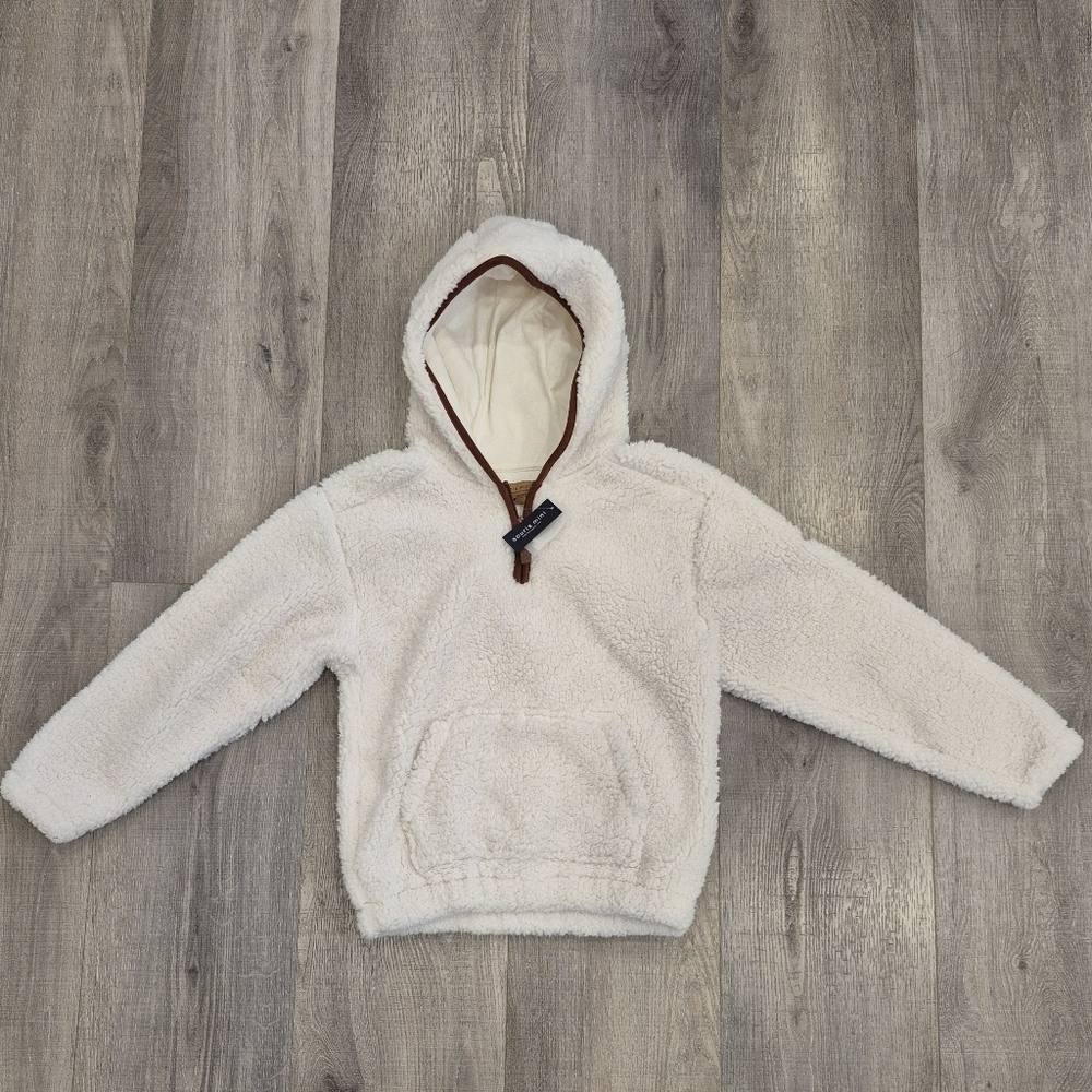 SOURIS MINI Sherpa Quarter Zip Hoodie